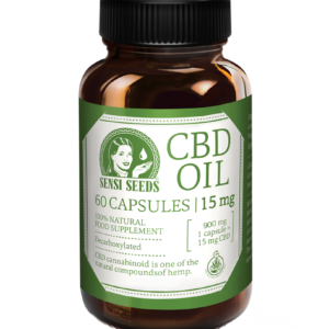 CBD Oil - 15 mg - 60 capsules